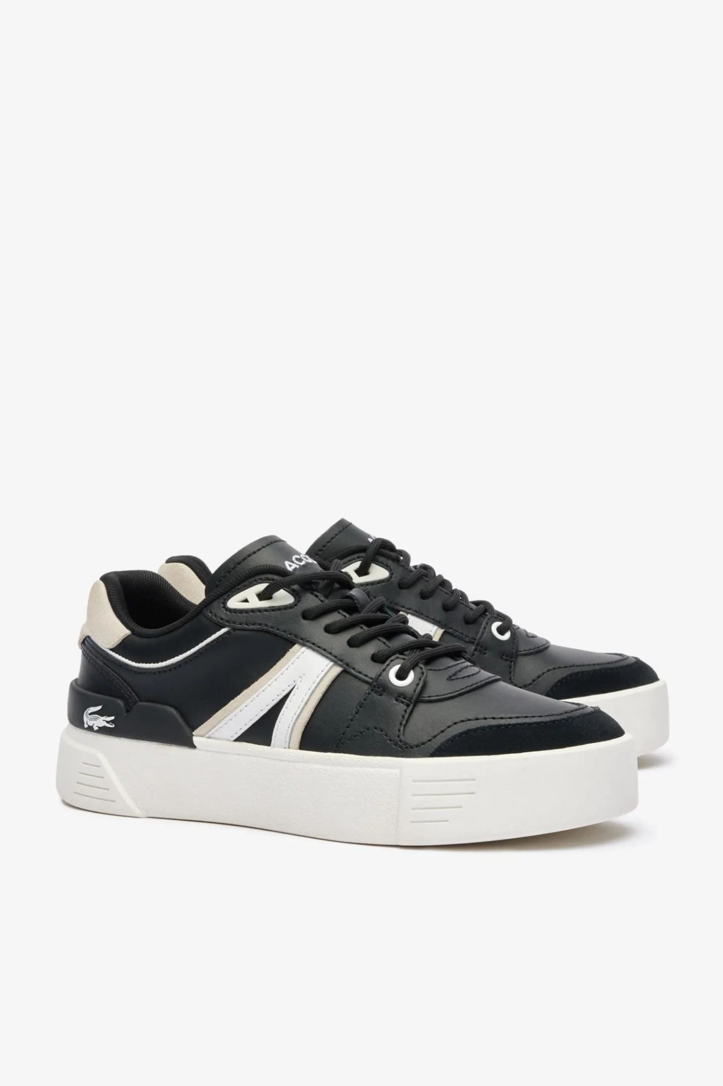 Жіночі чорні кросівки Lacoste 747SFA0055454 — MD-Fashion