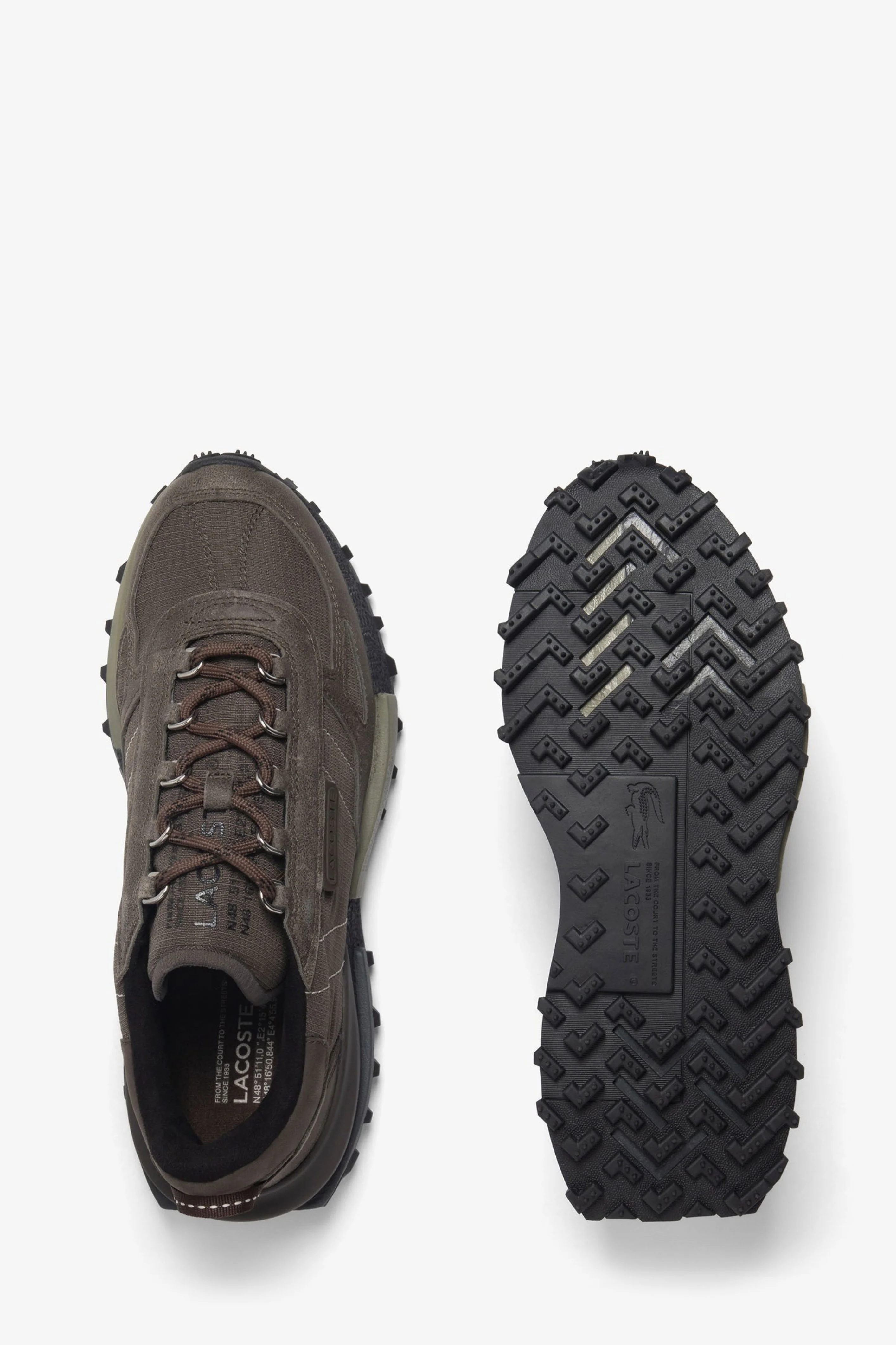 Мужские коричневые кроссовки Lacoste 750SMA0076257 — MD-Fashion