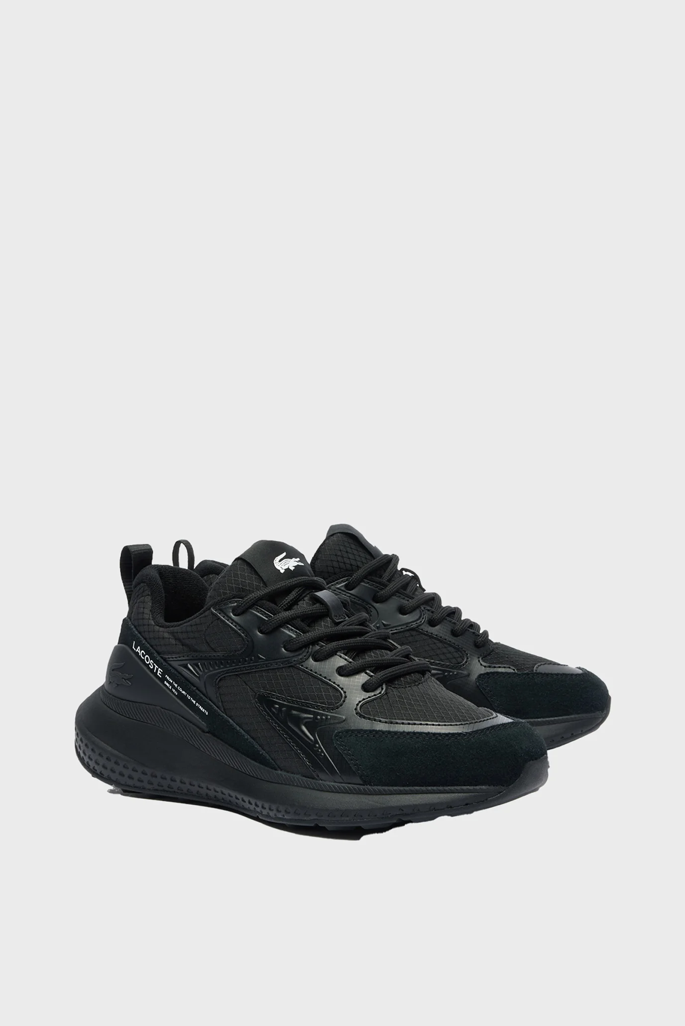 Жіночі чорні кросівки L003 EVO Lacoste 747SFA007702H — MD-Fashion