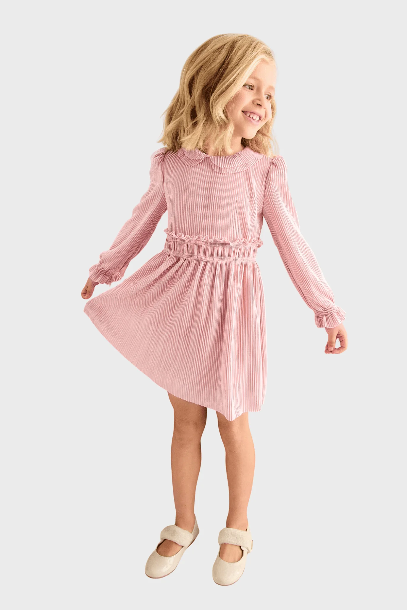 Платье гофре-плиссе Abel & Lula 05530-043 — MD-Fashion