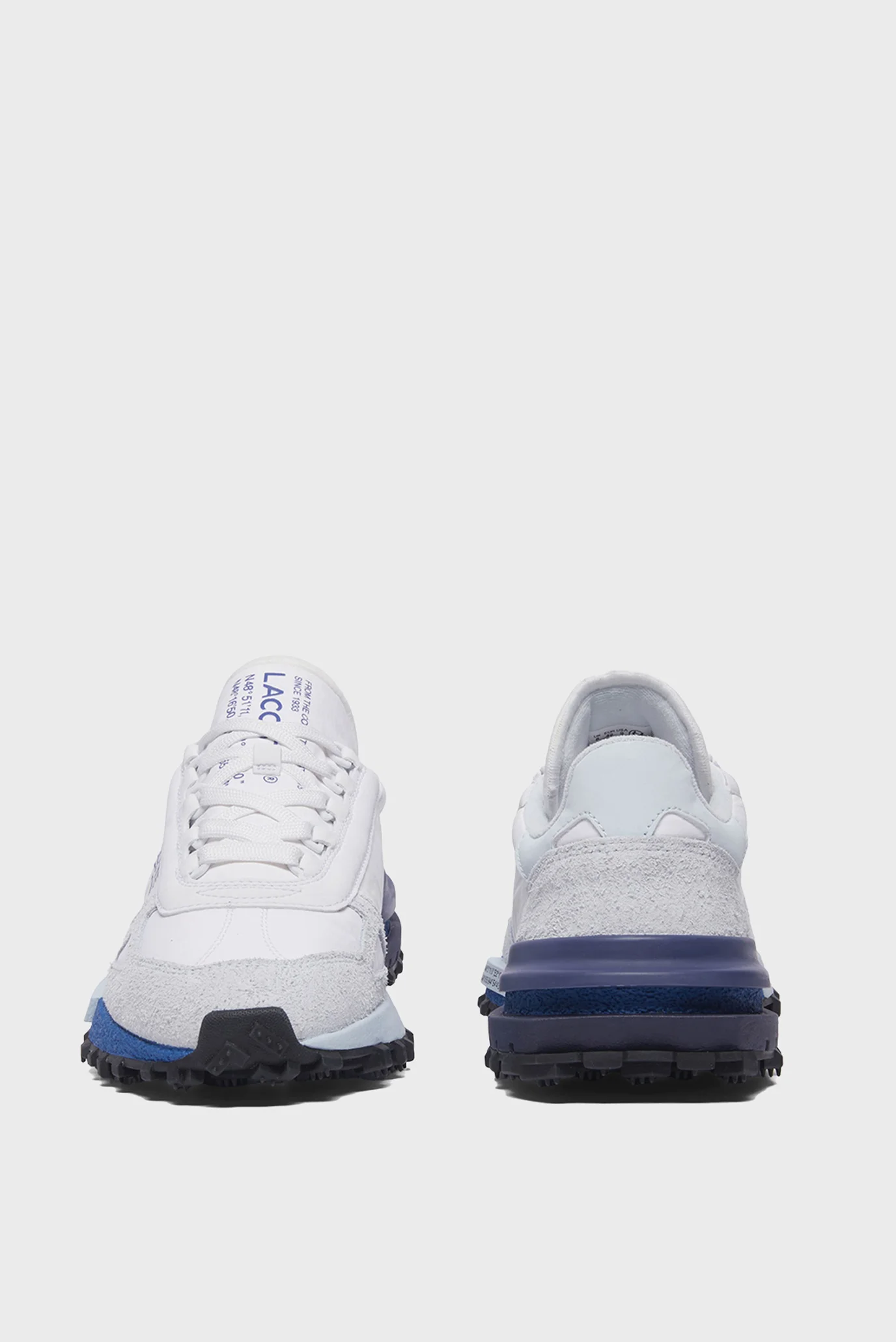 Чоловічі сірі кросівки Elite Active Lacoste 749SMA00021T3 — MD-Fashion