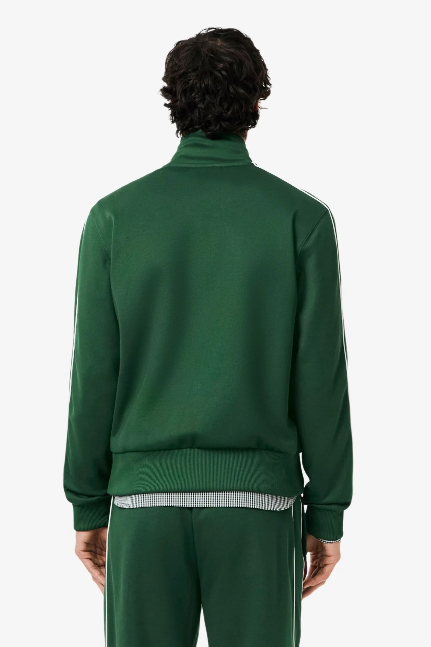 Мужская зеленая толстовка Lacoste SH1457132 — MD-Fashion